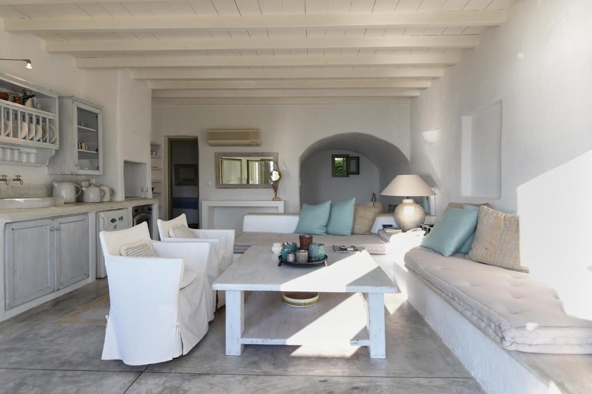 Ochre Dream, Beach Front & Sunset Villa Naousa Luaran gambar