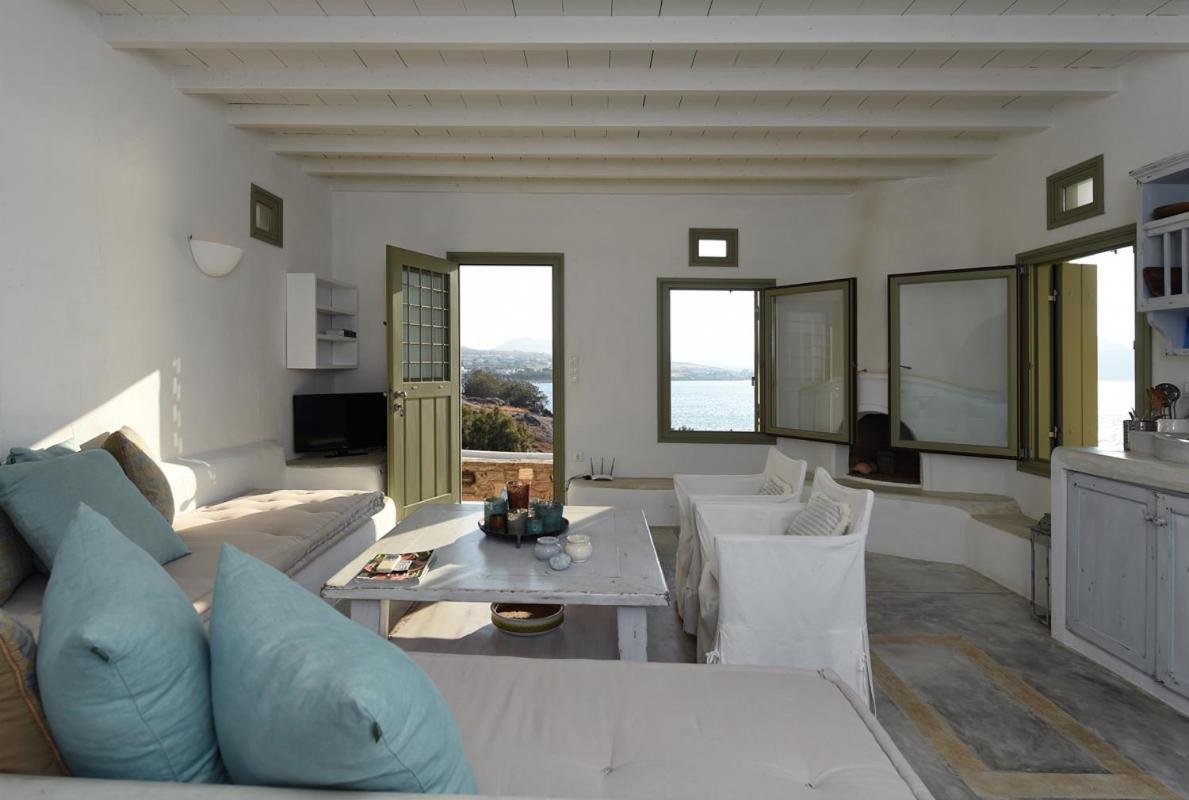 Ochre Dream, Beach Front & Sunset Villa Naousa Luaran gambar