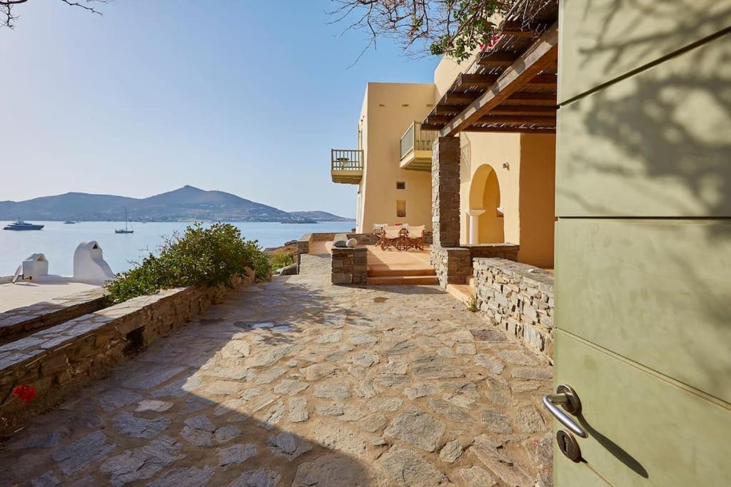 Ochre Dream, Beach Front & Sunset Villa Naousa Luaran gambar