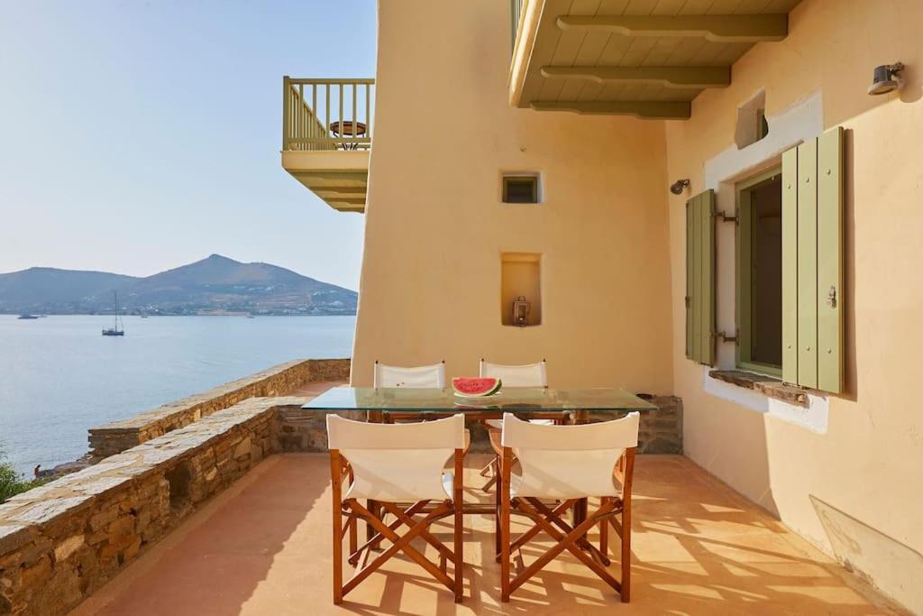 Ochre Dream, Beach Front & Sunset Villa Naousa Luaran gambar