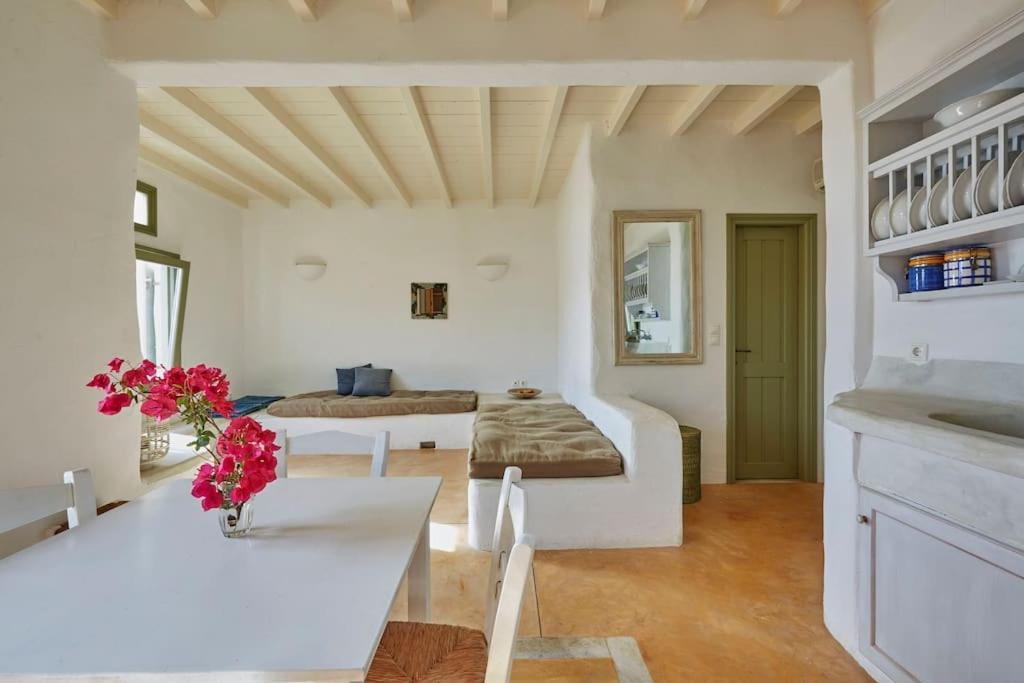 Ochre Dream, Beach Front & Sunset Villa Naousa Luaran gambar