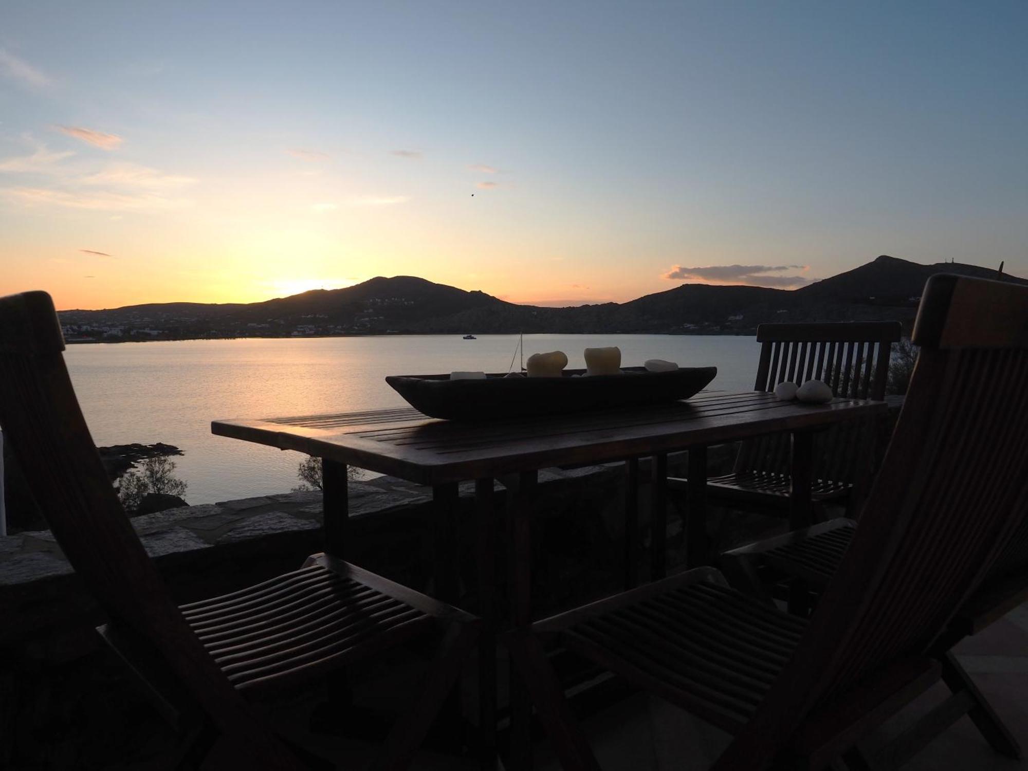 Ochre Dream, Beach Front & Sunset Villa Naousa Luaran gambar