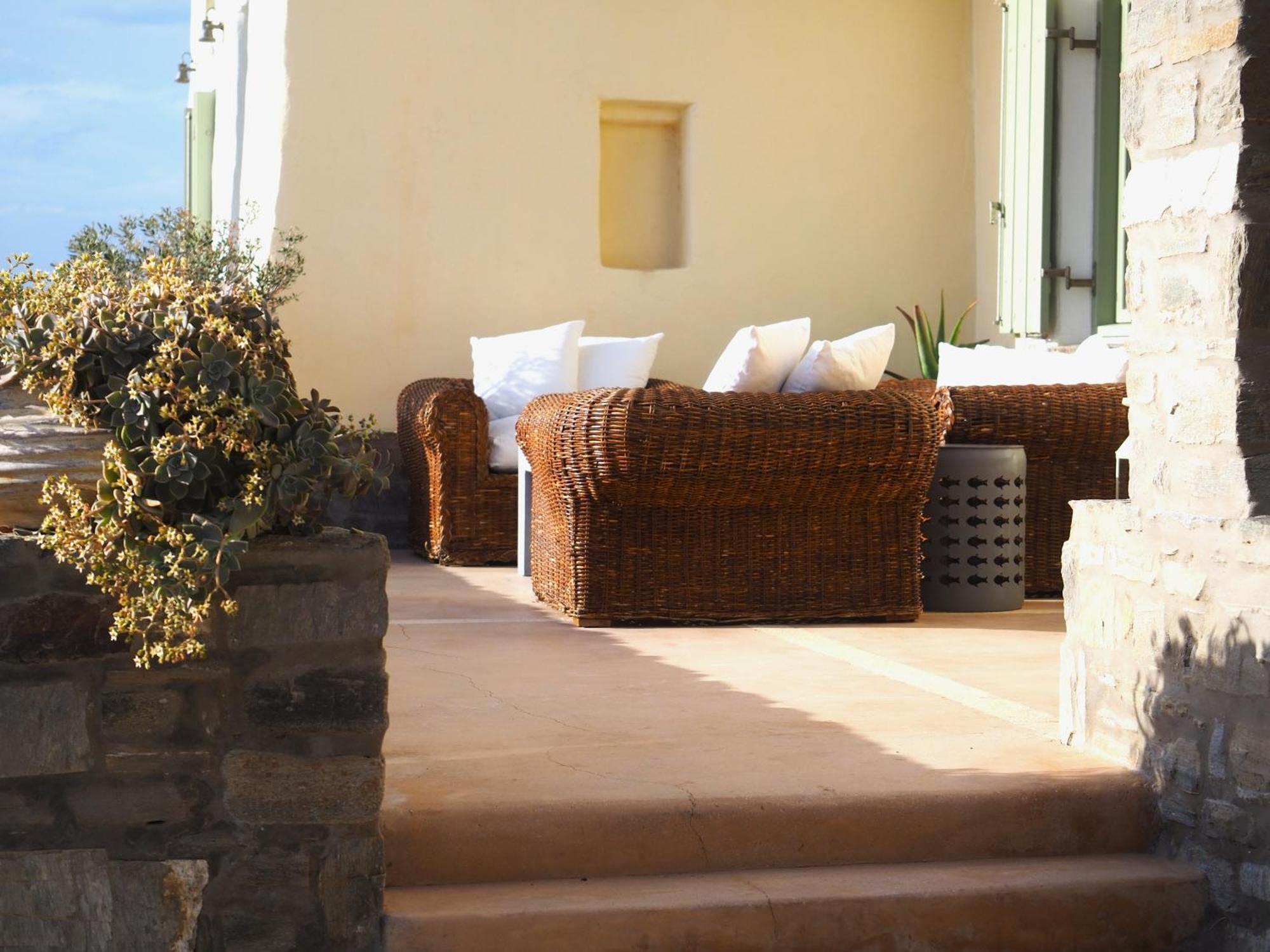 Ochre Dream, Beach Front & Sunset Villa Naousa Luaran gambar