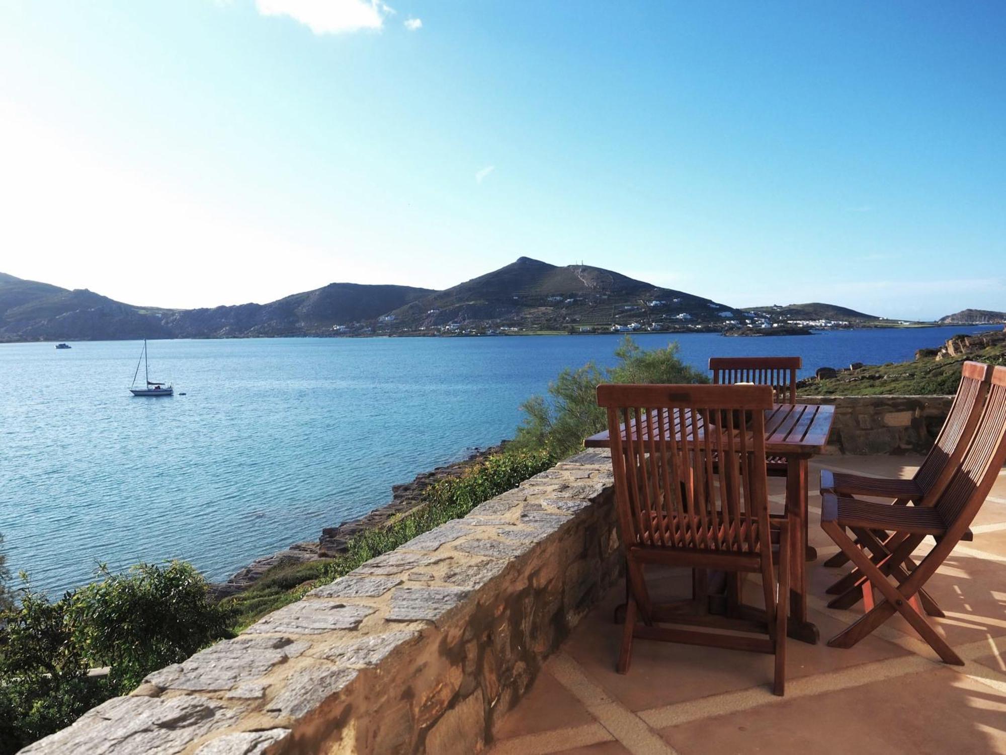 Ochre Dream, Beach Front & Sunset Villa Naousa Luaran gambar